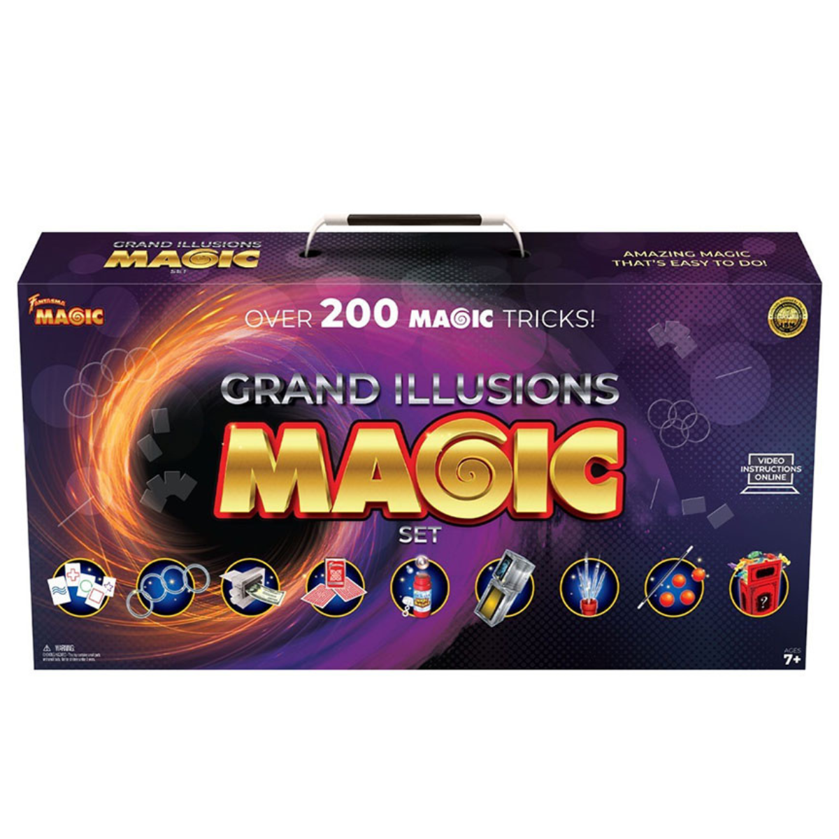 Grand Illusions Magic Set With Houdini Poster – Fantasma Magic