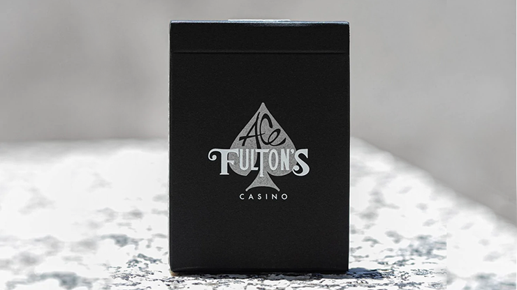 Ace Fulton's Casino (Black) Playing Cards | Fantasma Magic
