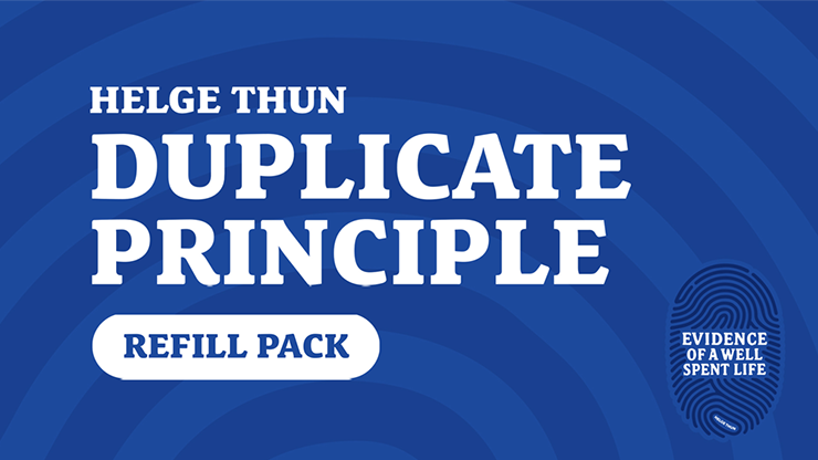 Evidence of a Well Spent Life - Duplicate Principle Cards by Helge Thu ...