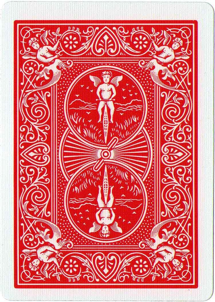 playing cards back pattern