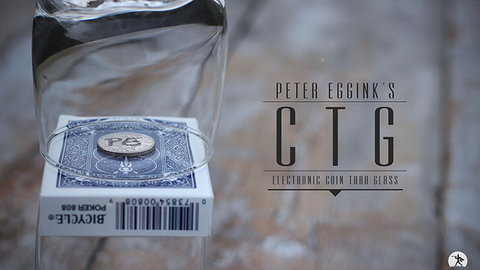 CTG - Electronic Coin Thru Glass by Peter Eggink