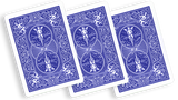 Blue One Way Forcing Deck (7s)