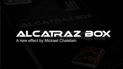 Alcatraz Box (RED Gimmick and Online Instructions) by Mickael Chatelain - Trick