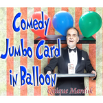 Comedy Card In Balloon by Quique Marduk - Trick