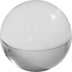 Contact Juggling Ball (Acrylic, CLEAR, 70mm) - Trick