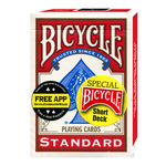 Bicycle Short Deck (Red) by US Playing Card Co.