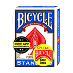 Bicycle Short Deck (Blue) by US Playing Card Co.