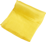 Silk 6 inch (Yellow) Magic By Gosh - Trick