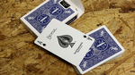 Bicycle Maiden Back (Blue) by US Playing Card Co