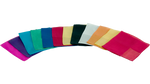 Silks 12 inch 12 Pack (Assorted) Magic by Gosh - Trick