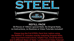 STEEL Refill Nails 50 ct. (100mm) by Rasmus - Trick