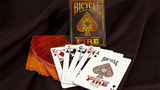 Bicycle Fire Playing Cards