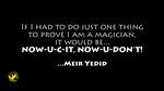 Special Edition NOW-U-C-IT, NOW-U-DON'T (DVD, Book and Gimmick) by Jeff Stewart and Meir Yedid - DVD