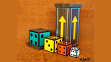 Mystery of Dice Pyramid by Kant Magic - Trick