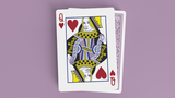 Black Roses Lavender (Marked) Edition Playing Cards