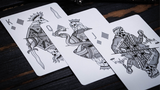 666 (Silver Foil) Playing Cards by Riffle Shuffle