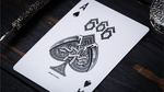 666 (Silver Foil) Playing Cards by Riffle Shuffle