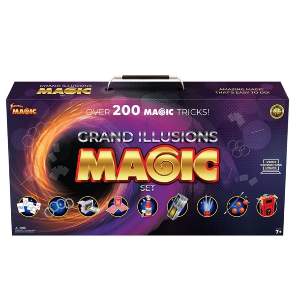 Grand Illusions Magic Set With Houdini Poster – Fantasma Magic