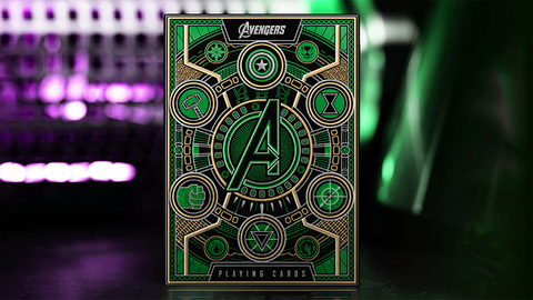 Avengers: Green Edition Playing Cards by theory11