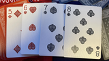 Bicycle Bandana Stripper (Red) Playing Cards