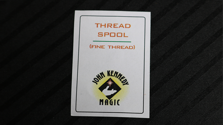 Black Magic Thread Thread Spool (fine thread) by John Kennedy Magic – Fantasma Magic