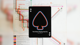 BLACK EDITION FULTON STREET MTA PLAYING CARDS (1972 VIGNELLI MAP EDITION)