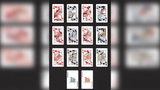 GUAN DAM -Warriors of the Three Kingdoms (Black) Playing Cards by YOKAGAME