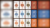 Sun God Greek Mythology Themed Red Edition Playing Cards