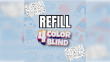 4 Color Blind Refill by Guillaume Bienne
