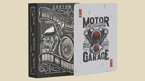 Custom Motorcycles Playing Cards