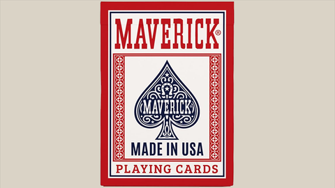 Maverick Made in the USA (Red) Playing Cards