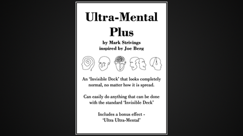 Ultra-Mental Plus by Mark Strivings (Blue)