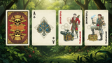 Skeleton Pirates Playing Cards