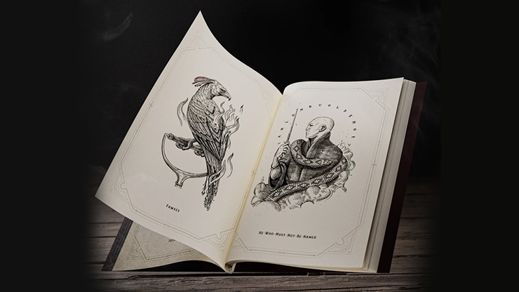 Harry Potter Self-Coloring Book by theory11 | Fantasma Magic