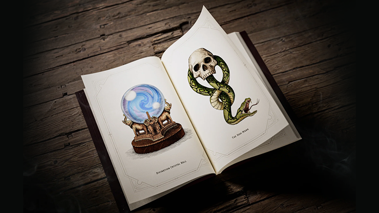 Harry Potter Self-Coloring Book by theory11 | Fantasma Magic