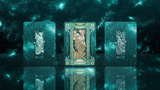 Zodiac (Aquarius) Luminous Edition Playing Cards by TCC