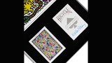 Bicycle Keith Haring (Box Set Red and Blue) Playing Cars by US Playing Cards