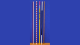 8 Foot Appearing Multi-Color Pole by Big Guy's Magic - Coloring Book Kicker Finale