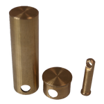 Pro Bill Tube (Brass) by Premium Magic - Trick