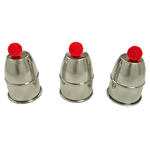 Busking Cups & Balls(Large / Alum) by Premium Magic - Trick