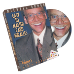 Easy to Master Card Miracles Volume 5 by Michael Ammar - DVD
