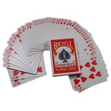 Assorted Red Back Bicycle One Way Forcing Deck (assorted values)