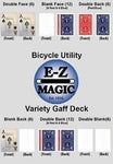 Bicycle Utility Gaff Deck for Blue/Red