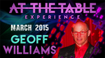 At the Table Live Lecture - Geoff Williams 3/25/2015 - video DOWNLOAD