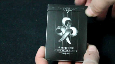 Ellusionist Artifice The Black Club Playing Cards
