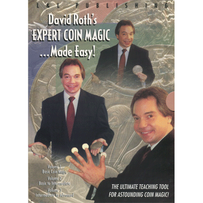David Roth Expert Coin Magic Made Easy (3 Vol. set) video DOWNLOAD
